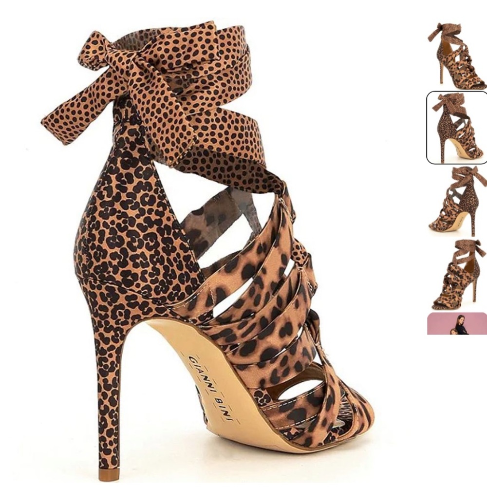 Gianni Bini strappy open toed heel - Picture 3 of 9